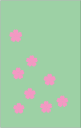 ポチ袋　桜紋